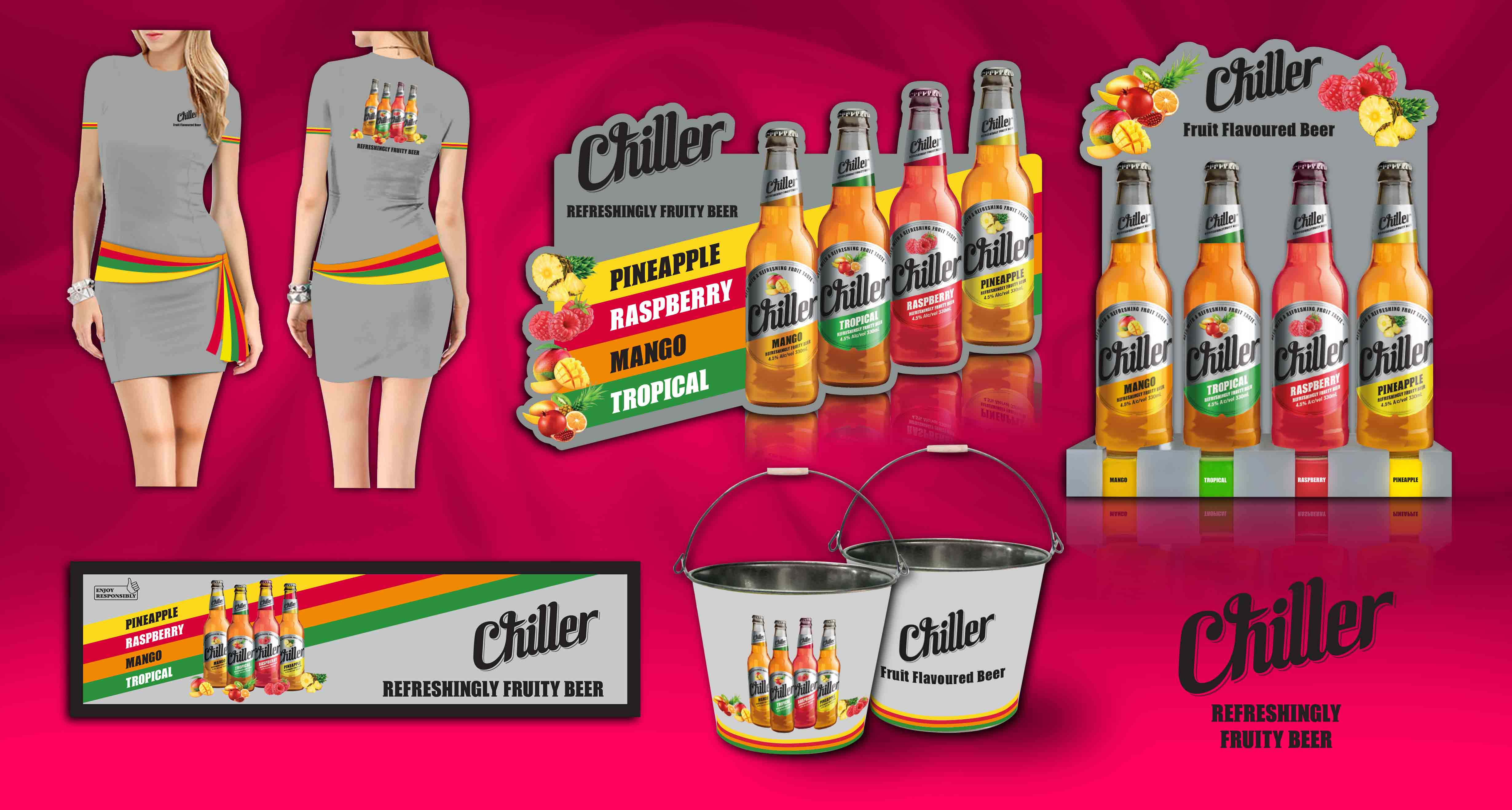 Chiller Promoter Uniform & POSM items