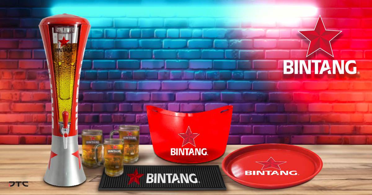 Bintang Beer — Customised POSM Solutions and Bar Amenities