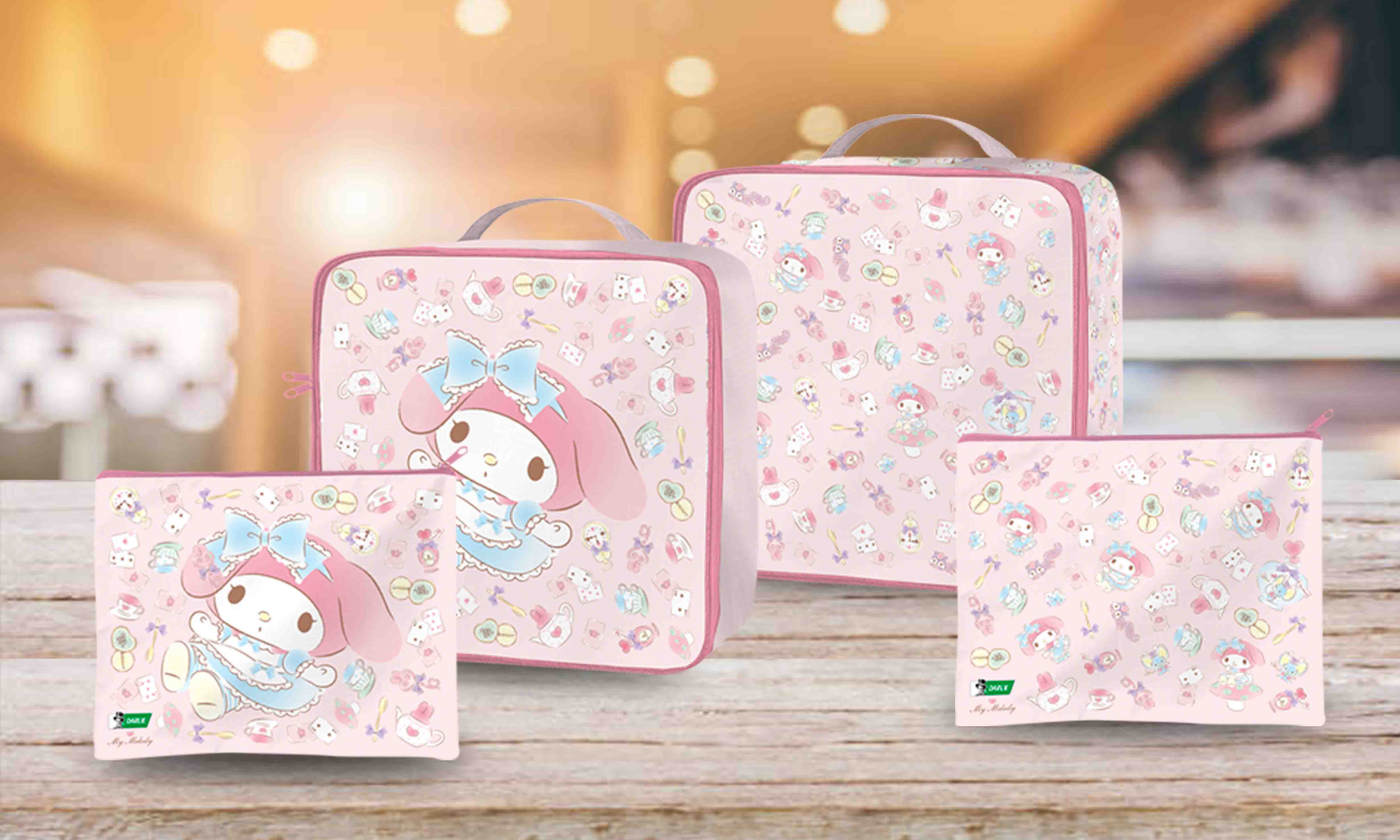 Darlie - My Melody Travel Organiser Pouch Set