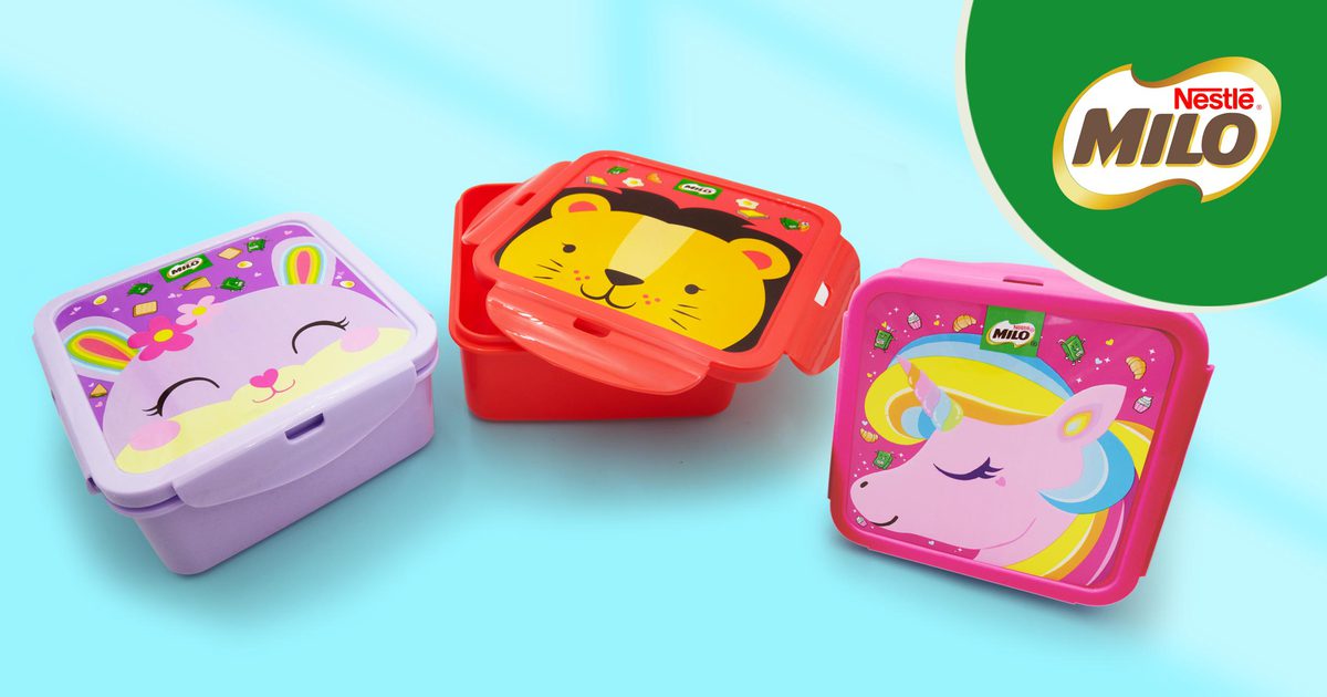 MILO Animal-Themed Lunch Boxes