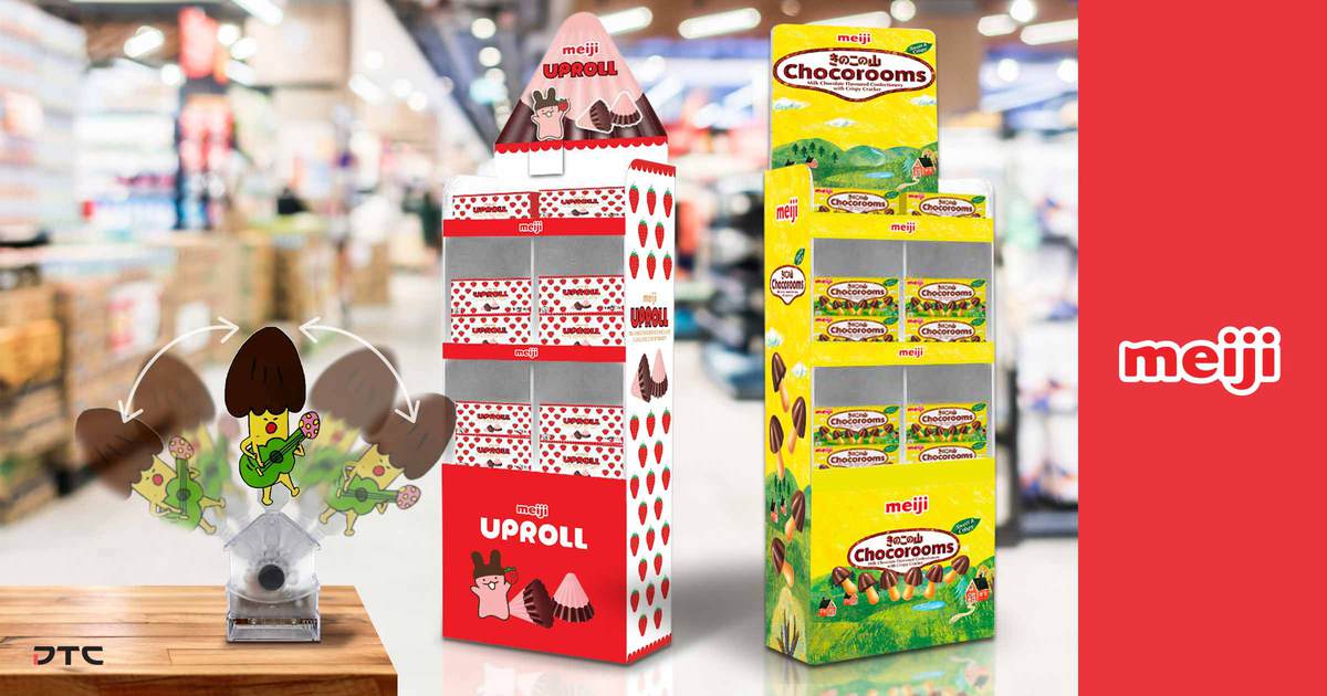 Meiji: A Trade Visibility Success Story with Customised Display Standees