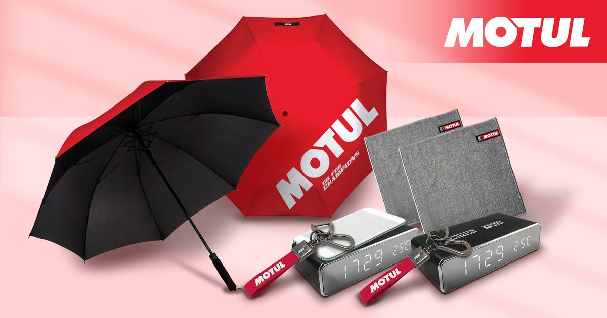 MOTUL Promotional Gifts — Door-to-Door Fulfilment