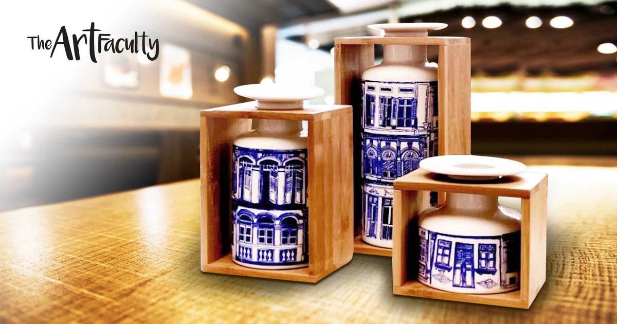 The Art Faculty Eco-Friendly Trio Vase Set — Promotional Merchandise