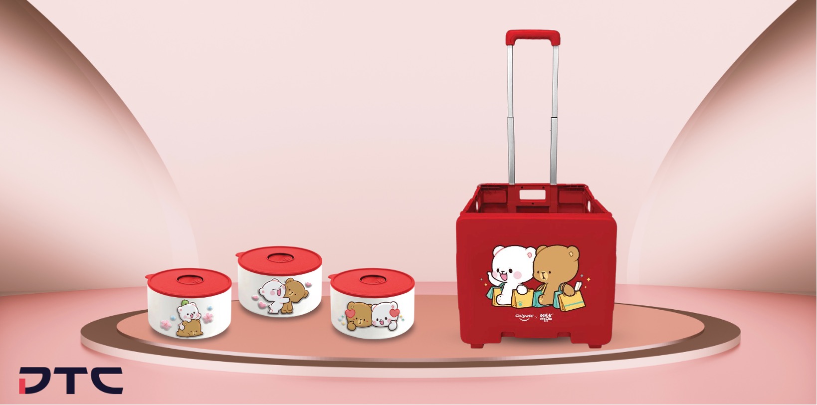 Colgate x Milk Mocha Bear Licensed Merchandise Promotional Gifts