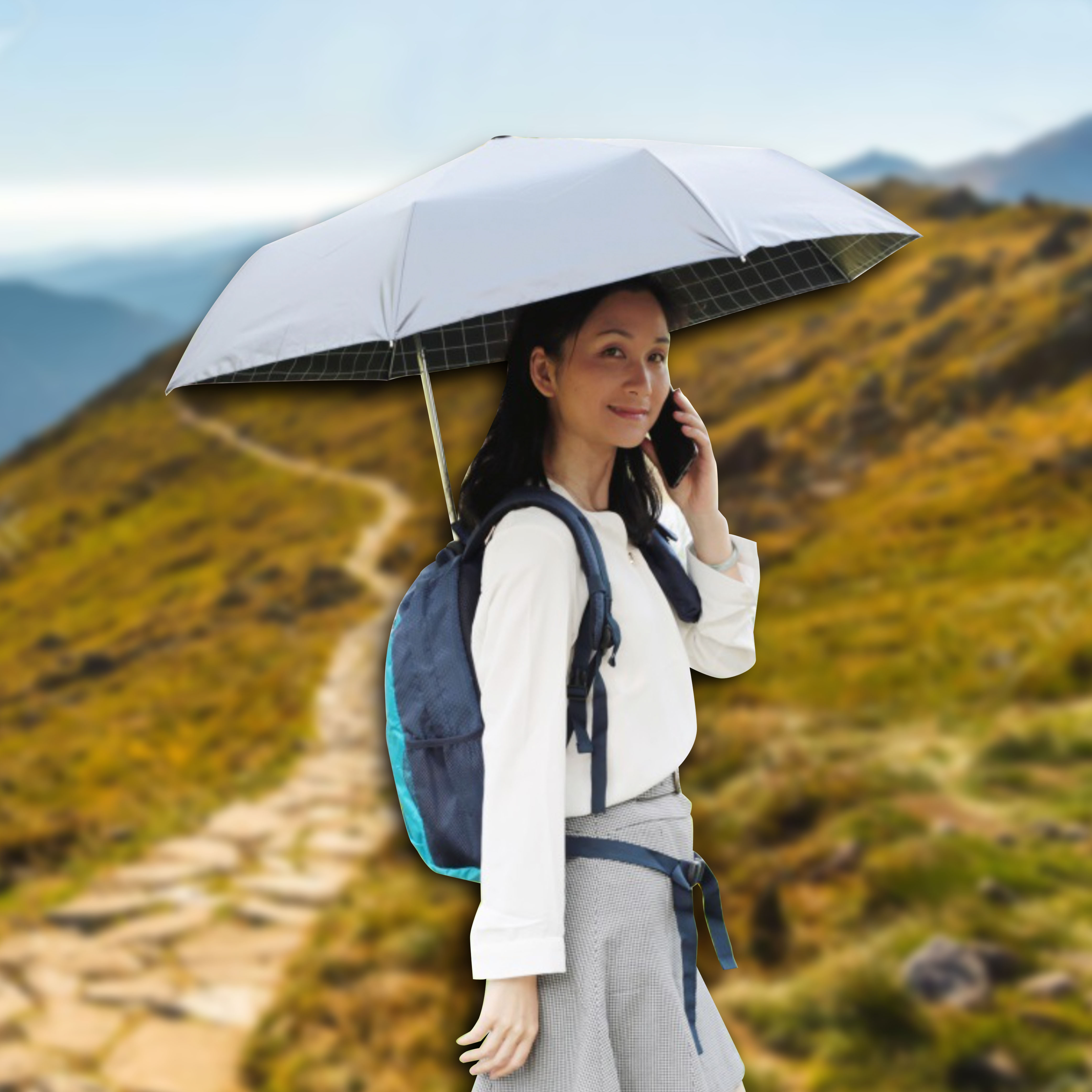 bag with umbrella